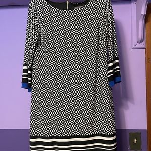 Donna Rocco New York size 8 black pattern